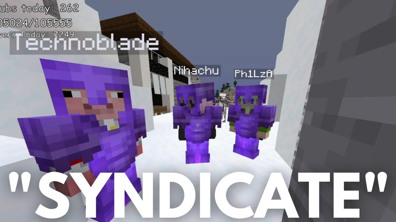 Ranboo Joins Technoblade and Philza Syndicate - Dream SMP