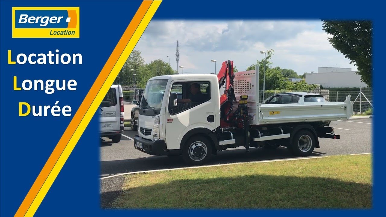 Berger Location - Camion Benne Grue 3T5 en LLD