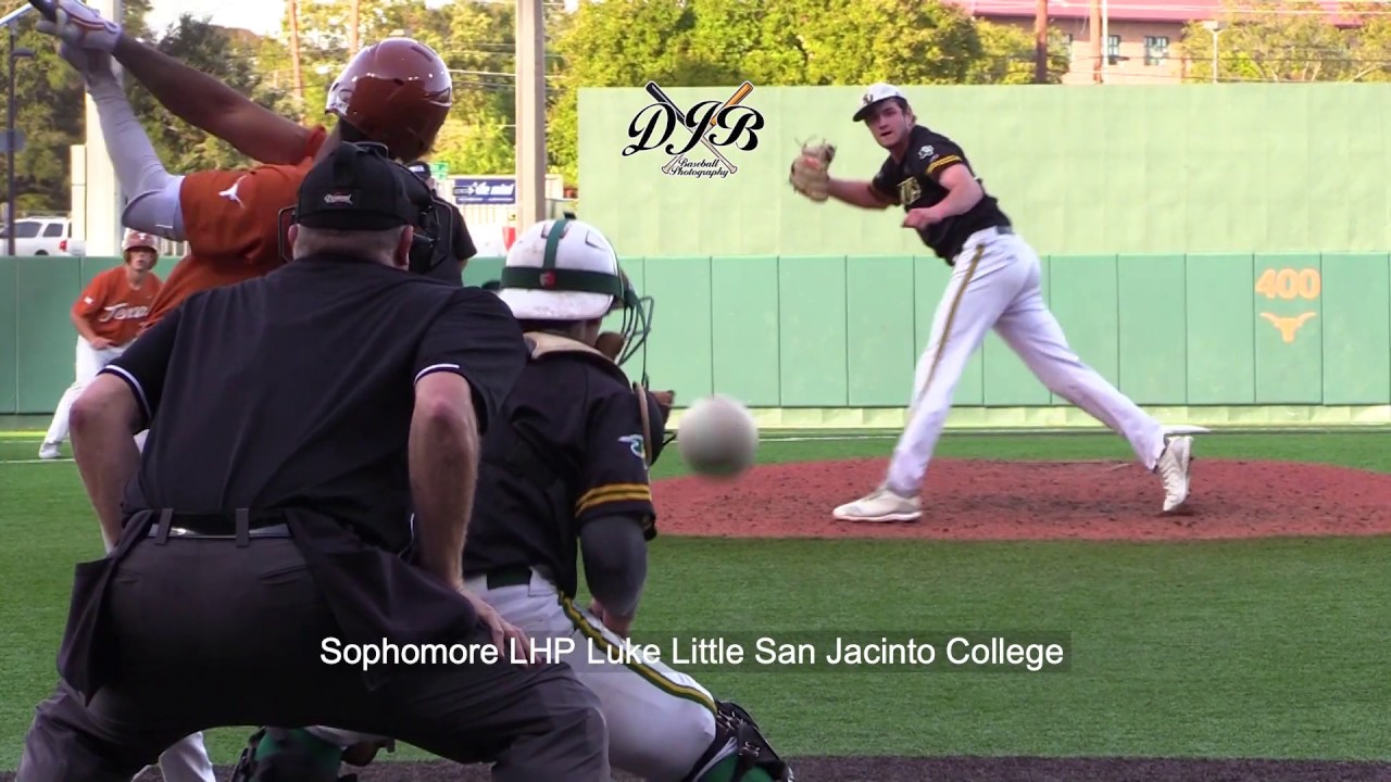 Sophomore LHP Luke Little San Jacinto College