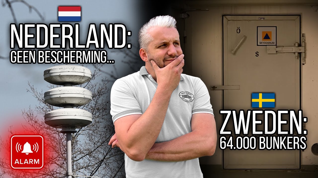 Als het luchtalarm afgaat: Nederland vs Zweden – waar kun jij heen?