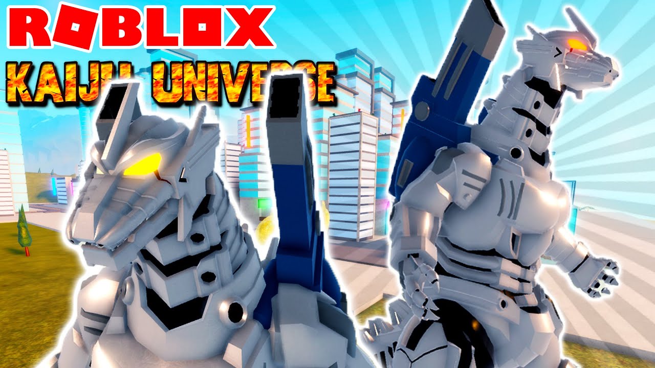 Roblox Kaiju Universe - KIRYU! The BEST MechaGodzilla! Killing Godzilla 2021!?