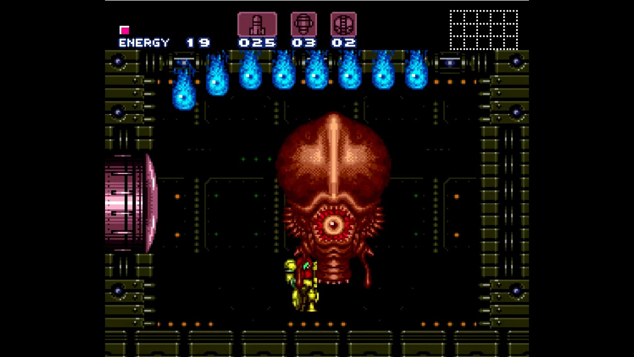 Gravity suit super early. (Super Metroid)