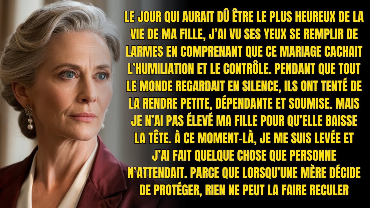 HISTOIRE VRAIE DE CETTE GRAND-MÈRE 👵💔 HUMILIÉE À SON MARIAGE, SA FILLE A ÉTÉ SAUVÉE PAR SA MÈRE!