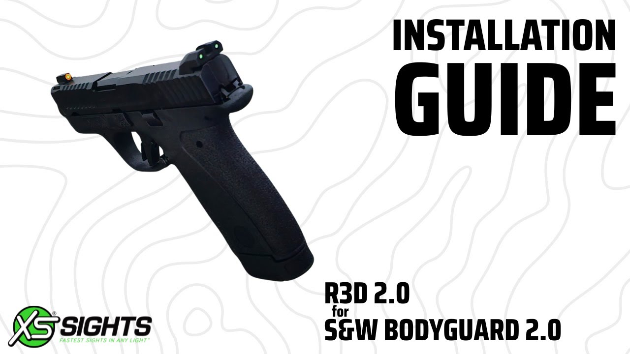 R3D 2.0 Installation - Hammer & Punch - S&W Bodyguard 2.0