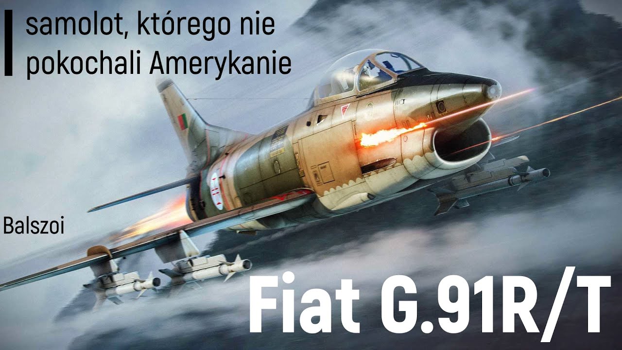 Fiat G.91R/T | samolot, kt&oacute;rego nie pokochali Amerykanie