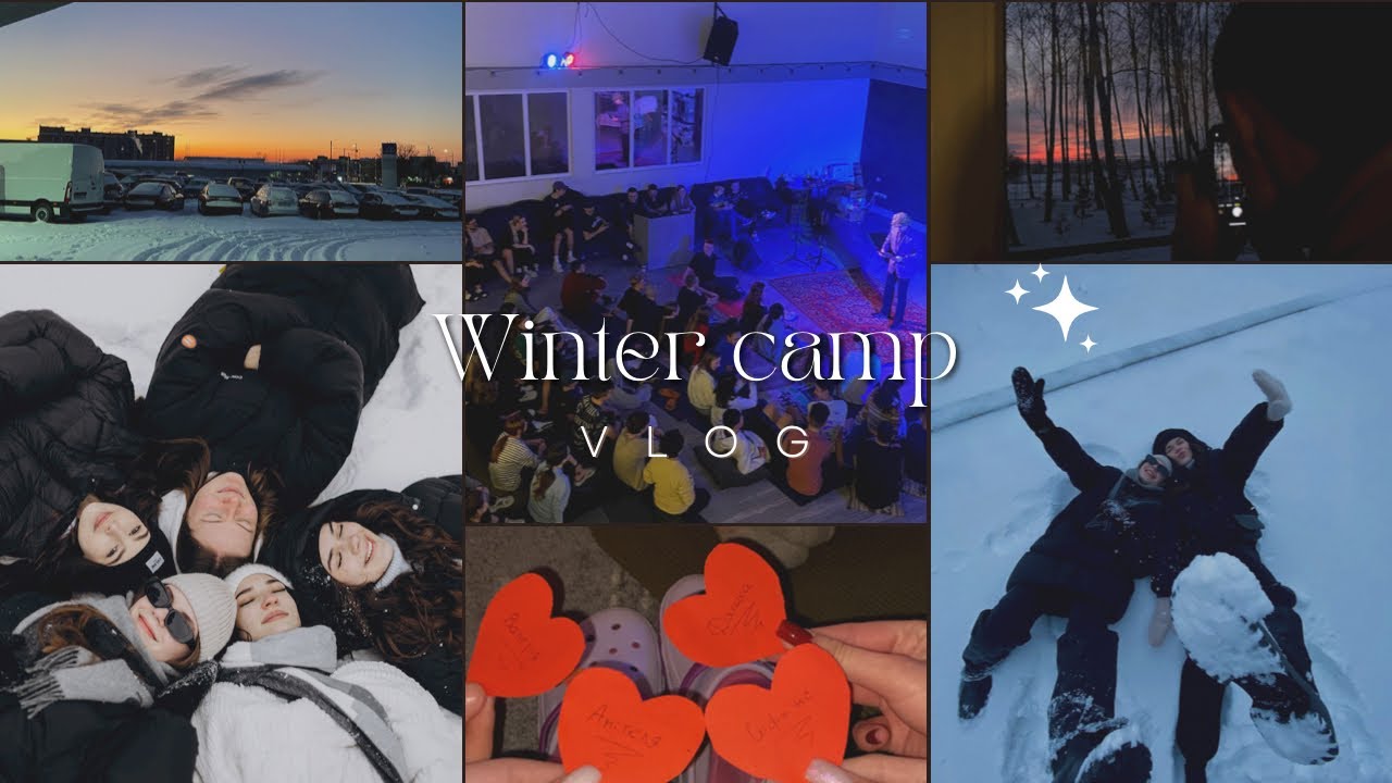 VLOG// зимовий табір янг лайф💕
