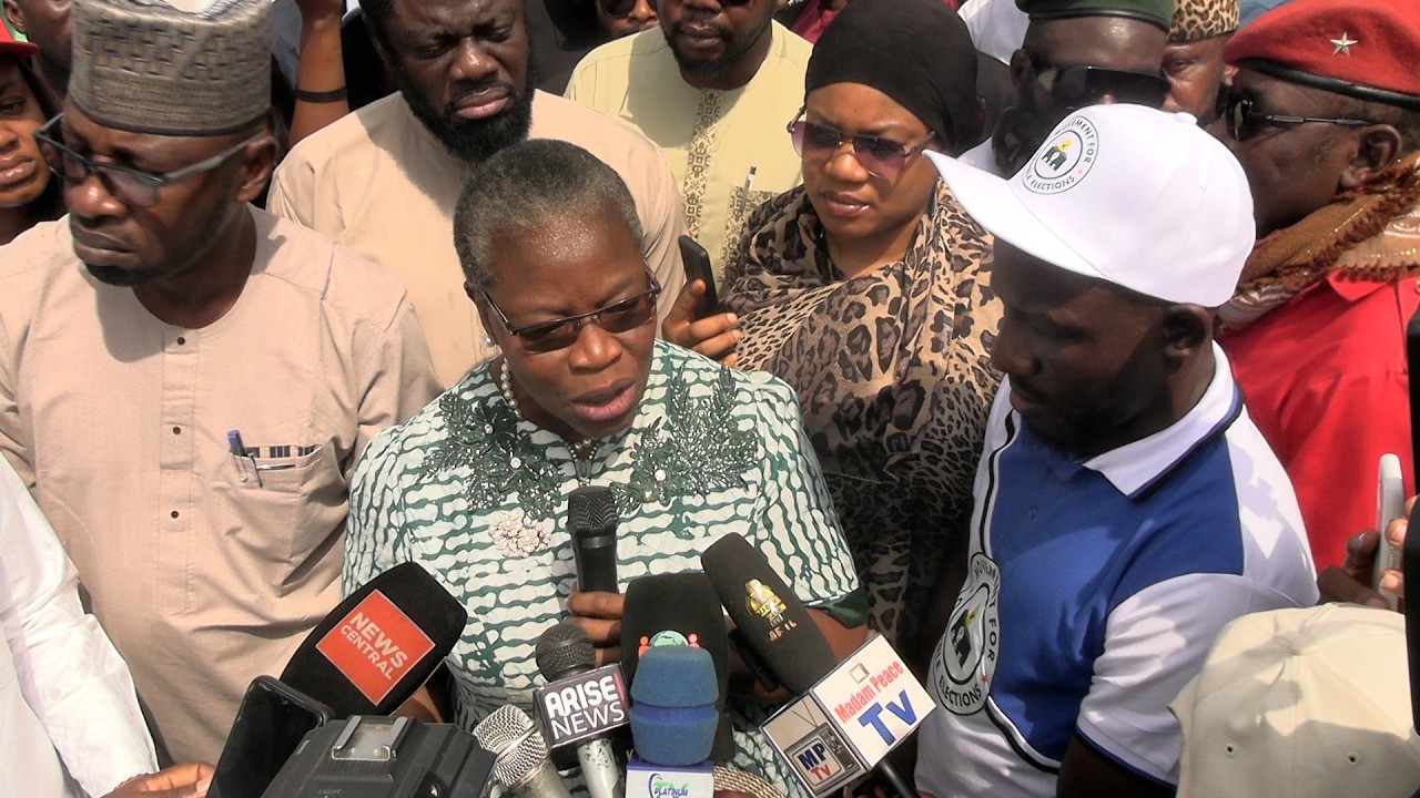 Akpabio must not get away with Atrocities Oby Ezekwesili protest E transmission