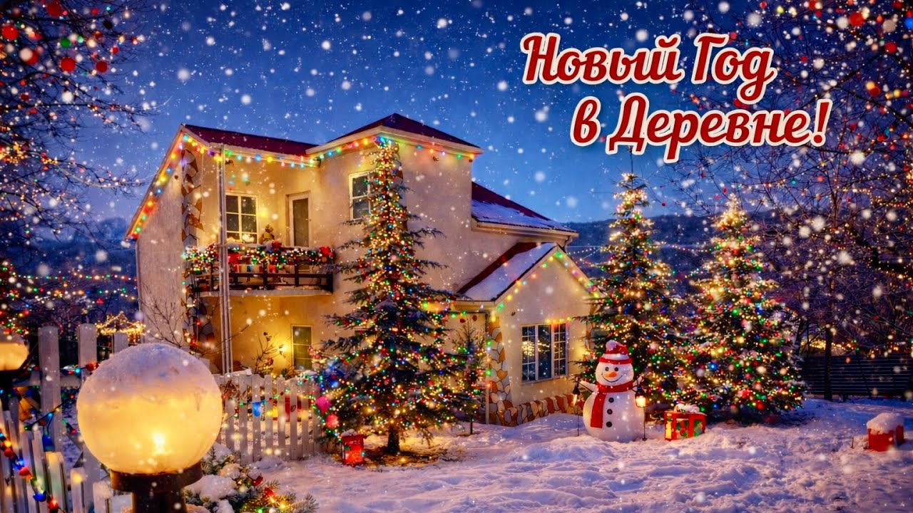 Новый Год 🎄в Деревне! Снежная Зима ❄️ ! Губа, Азербайджан 🇦🇿 