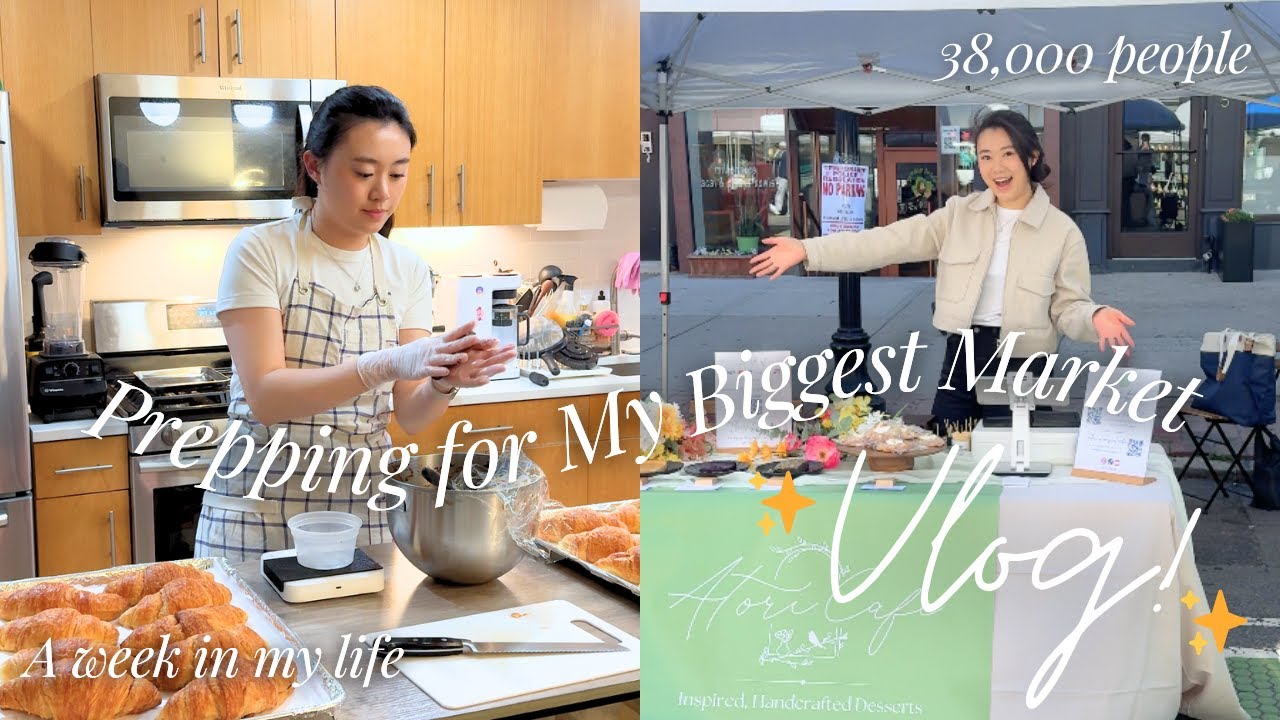 Life as a Home Bakery Owner ✨ | Conquering My BIGGEST Market Yet