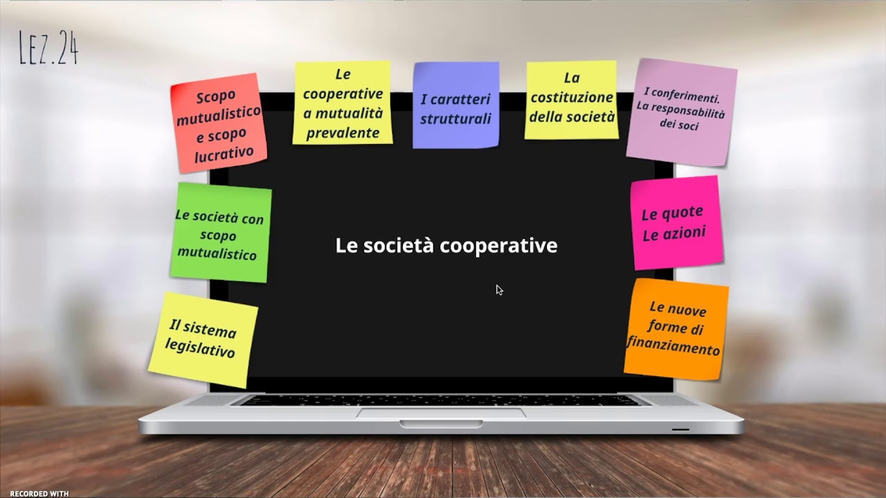 DIRITTTO COMMERCIALE Le società cooperative