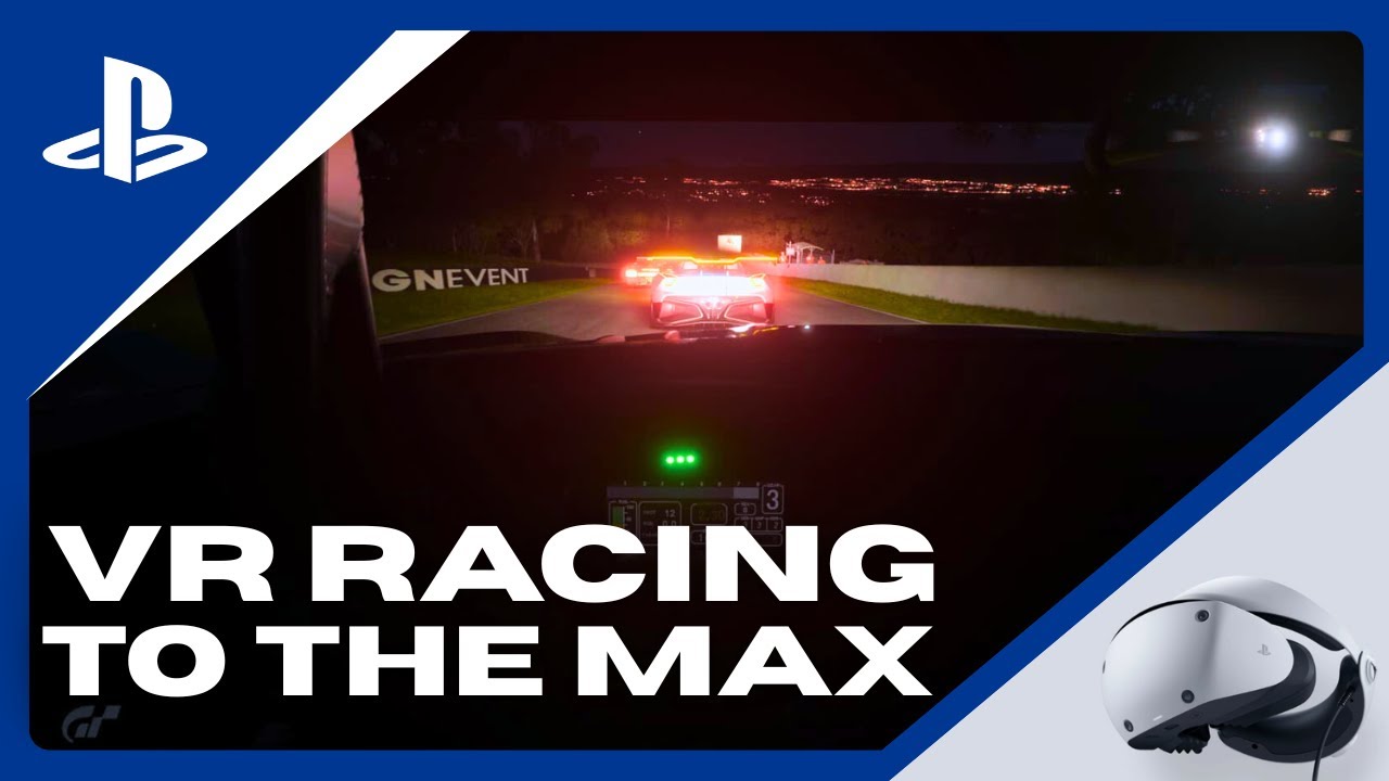 Gran Turismo 7 VR Gameplay - Racing Mount Panorama at Night in VR - This is Next-Level Intensity!