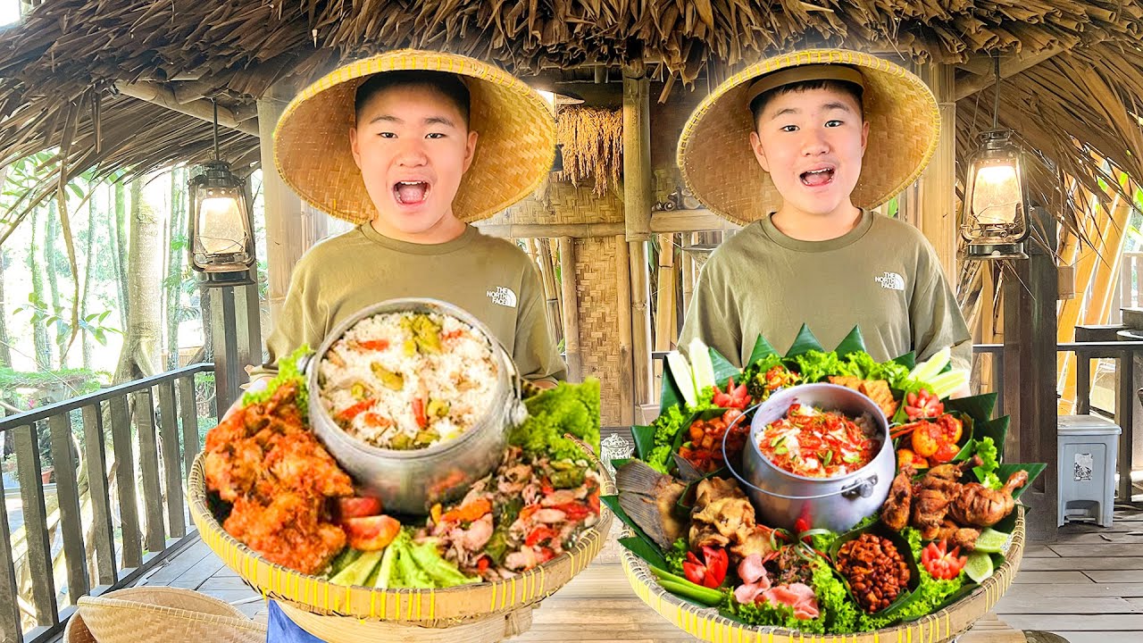24 Jam Tanpa Gadget & Makan Makanan Sunda😍Kenneth & Kenzo Buru ‘Black Panther’😲 Libur Lebaran Seru 🎉