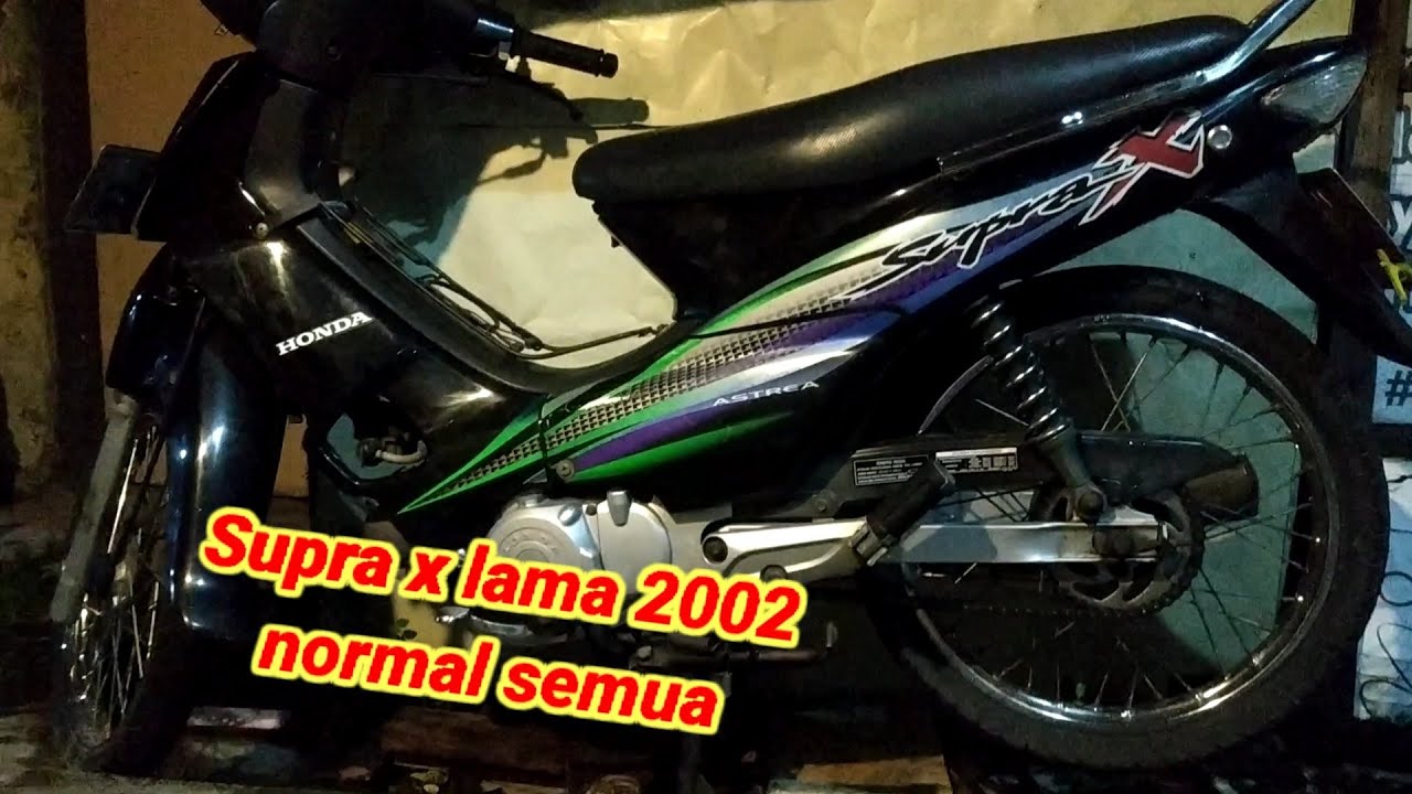 DIJUAL HONDA SUPRA X LAMA KONDISI ORIGINAL LENGKAP MATI 3,9 JUTA DIJAMIN JRING