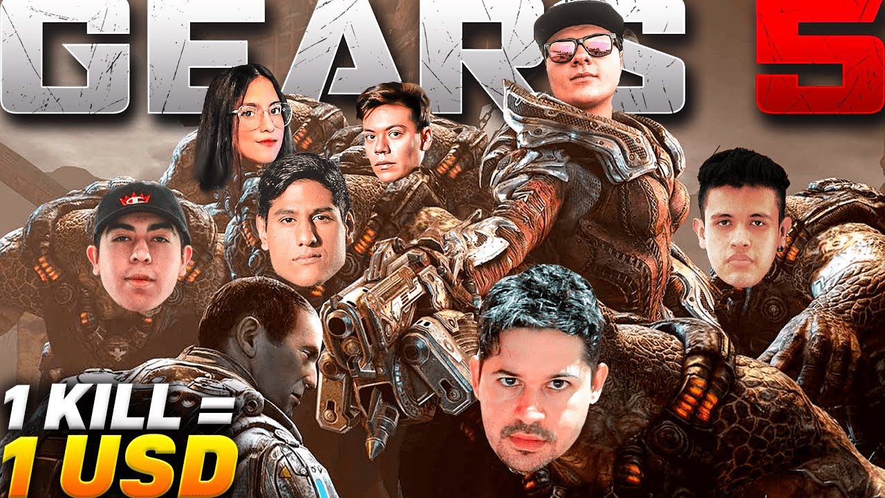 HELL IN A CELL versión GEARS 5... *1 kill = 1 dólar* FT PRO PLAYERS, YOUTUBERS Y STREAMERS de GEARS!