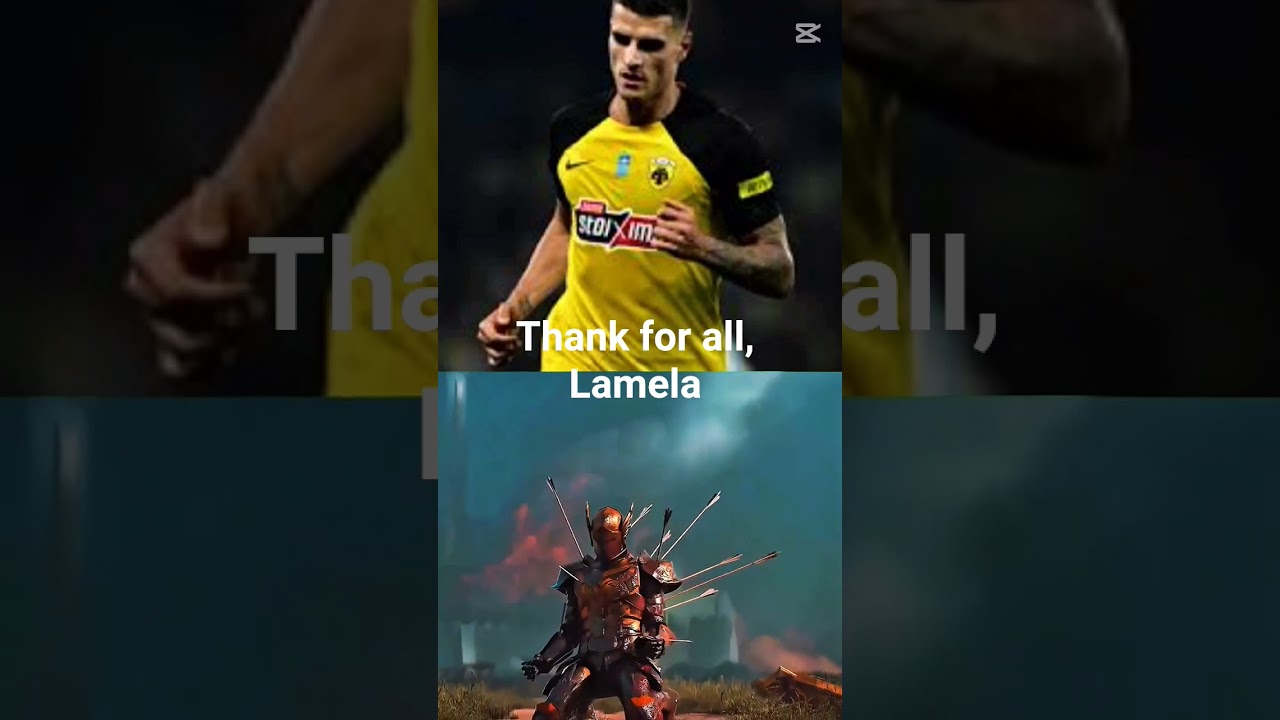 Thank you for all, Erik Lamela! You will be always in our hearts!!! #football #edit #aek #lamela