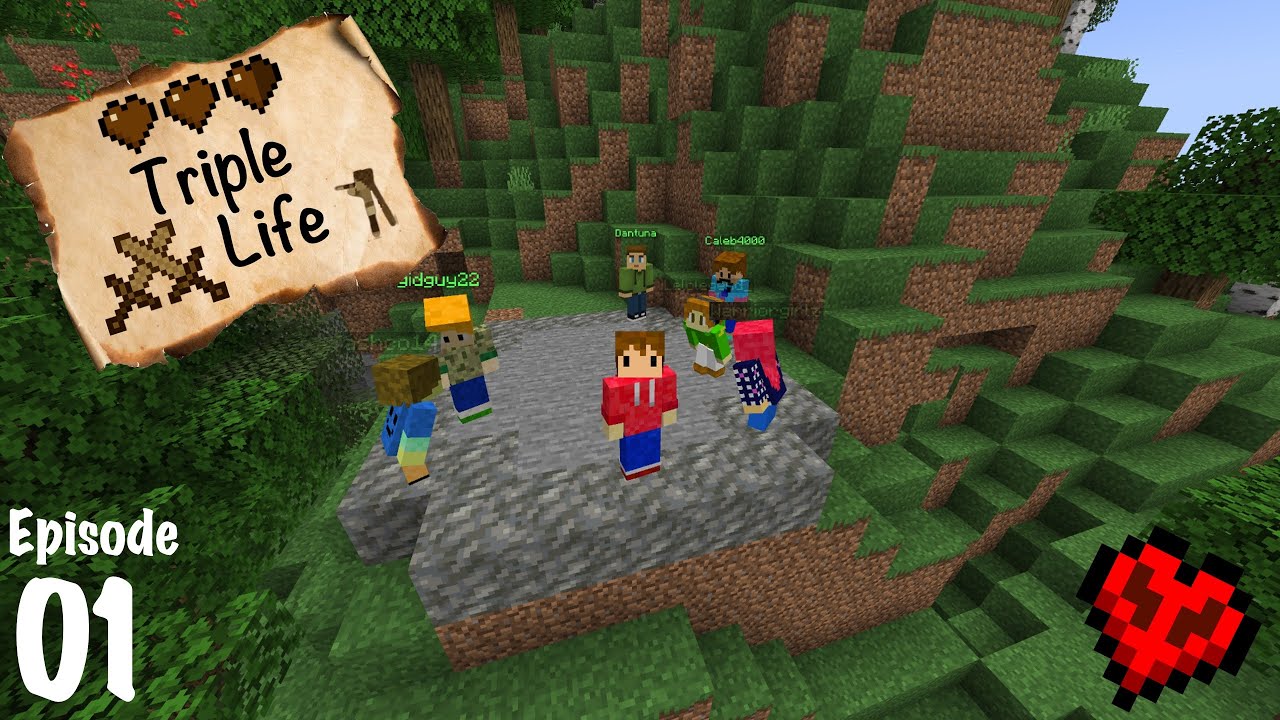 Triple Life Episode 1 - I Started a SMP! -