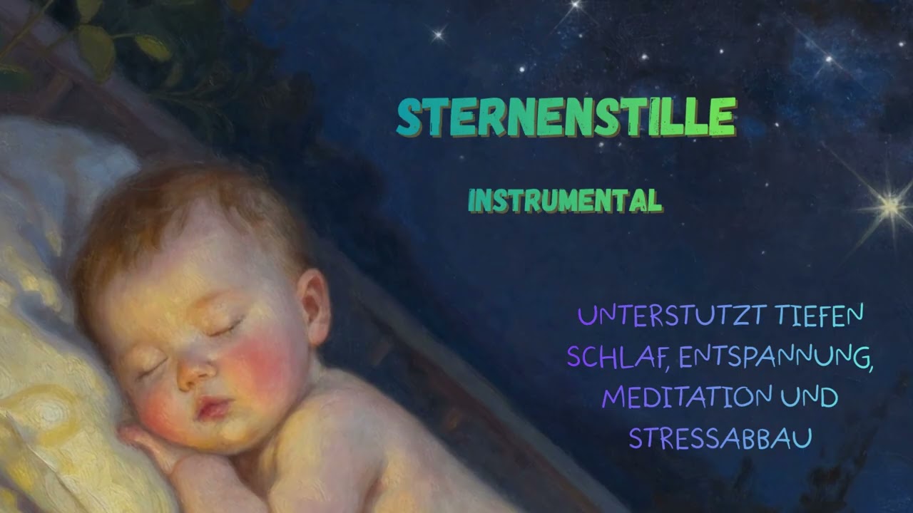 Sanftes Weltraum Schlaflied (1H) | Soothing Star Lullaby & Ambient Sleep Music | Sternenstille