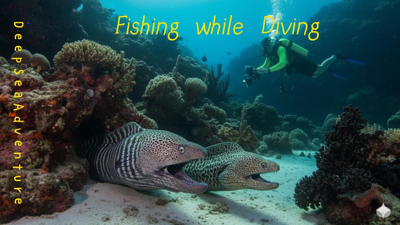 I'm catching seafood on the seafloor |다이빙하고 잡기飛び込みと捕獲