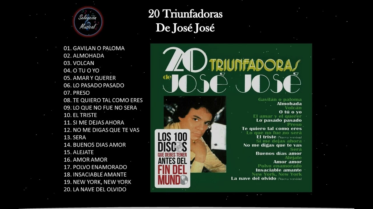 Jos&eacute; Jos&eacute; - 20 Triunfadoras