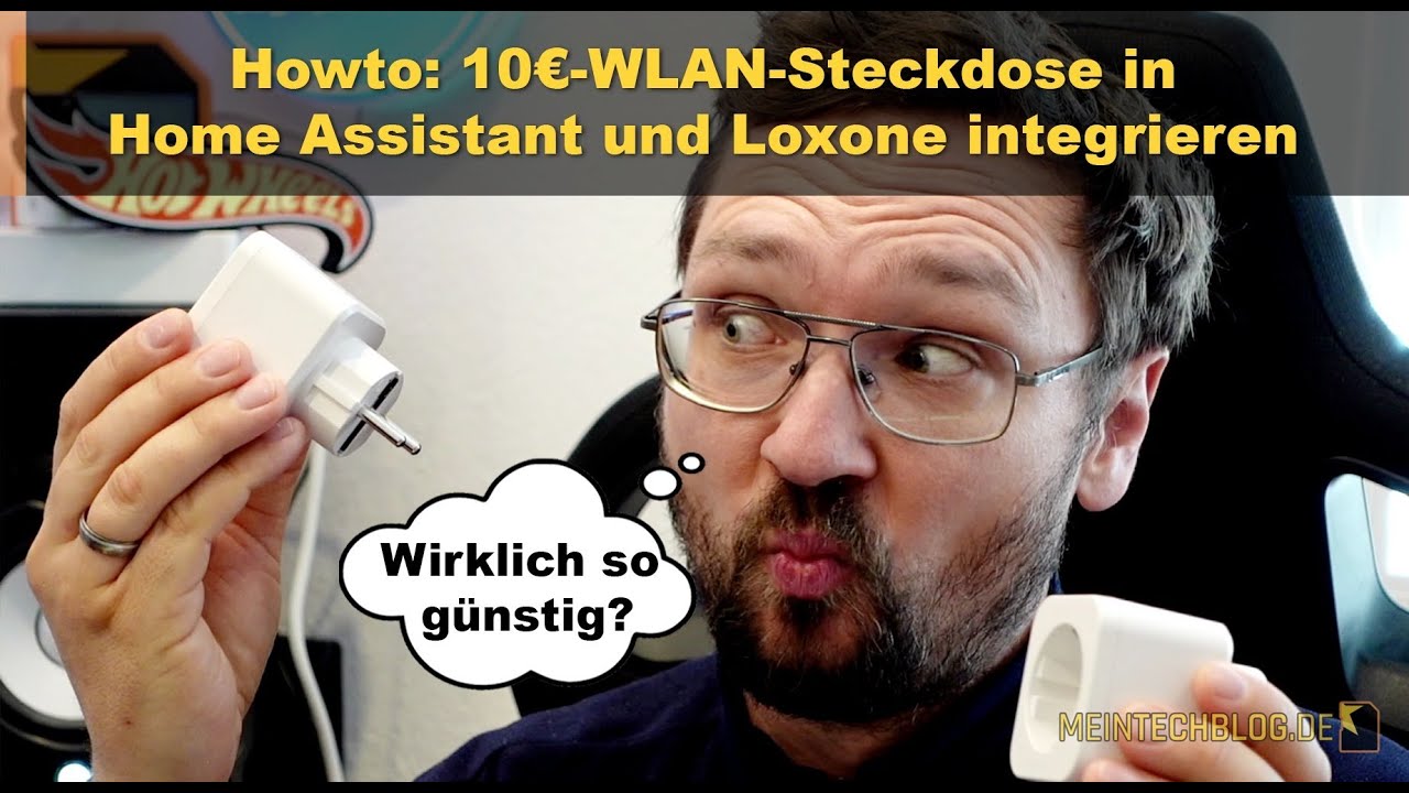 Howto: 10€-WLAN-Steckdose in Home Assistant und Loxone integrieren