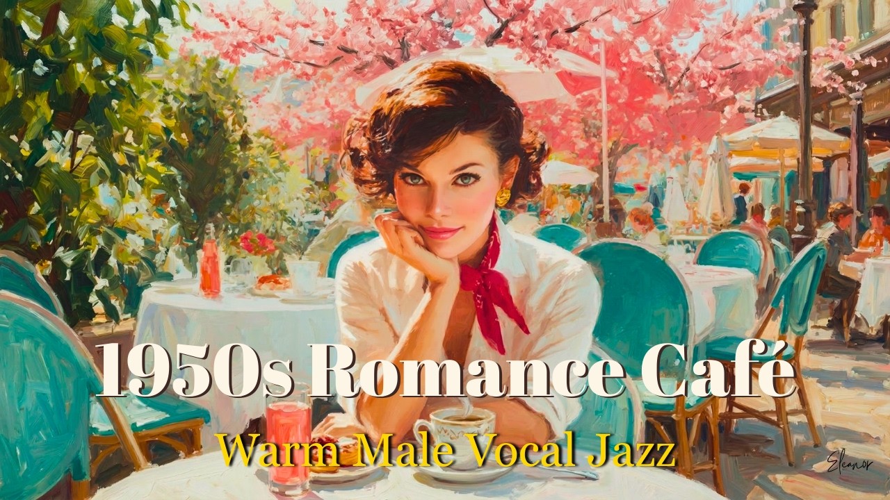 [Vintage Jazz Playlist] Romantic 1950s Terrace | Original Male Vocal Jazz & Nostalgia