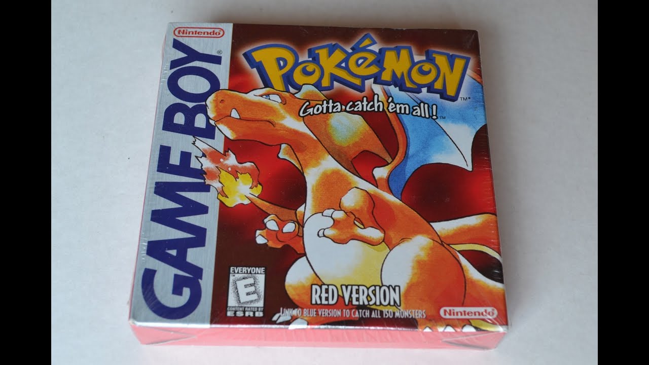 New Factory Sealed Pokemon Red Version Unboxing Complete in Box Opening