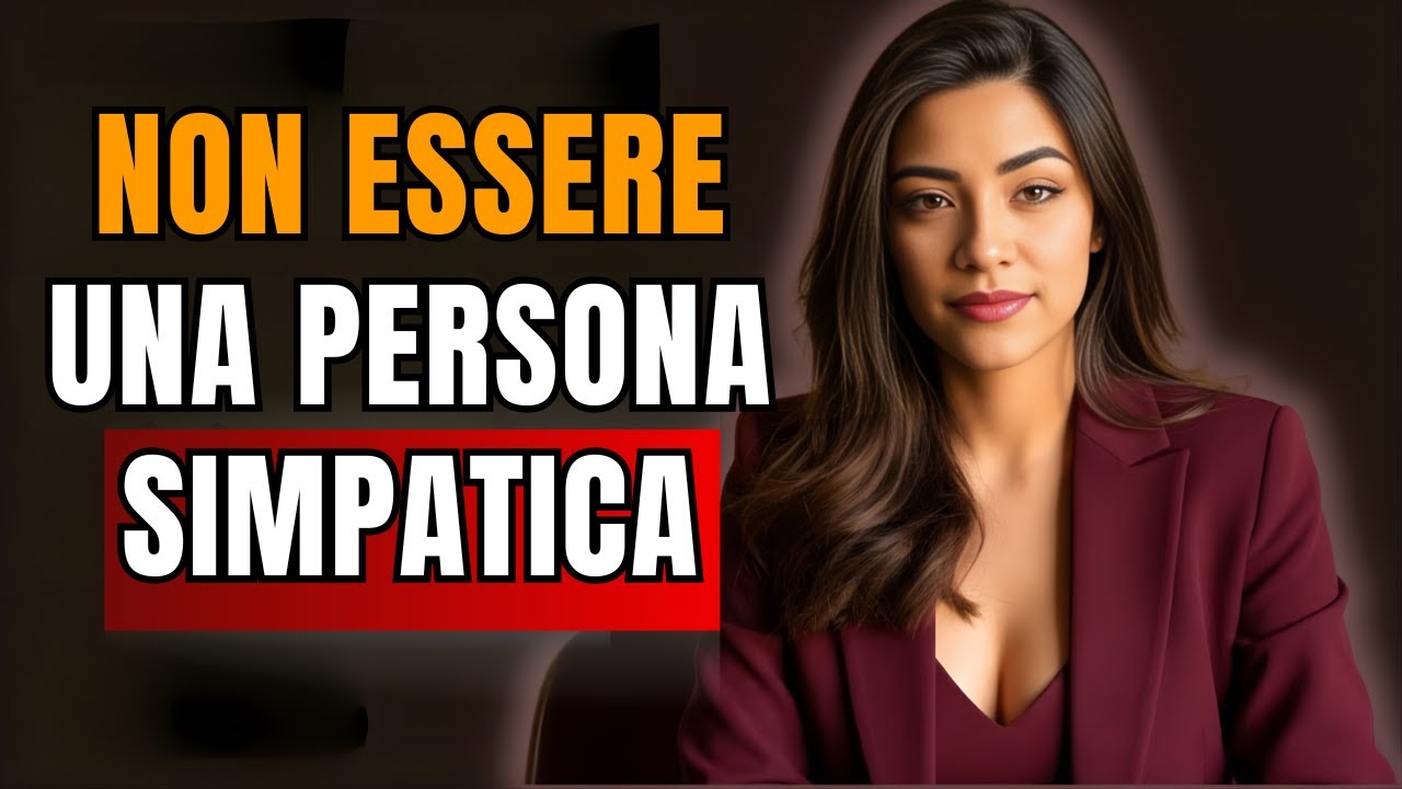 Smetti di essere gentile e inizia a essere intelligente |psicologia