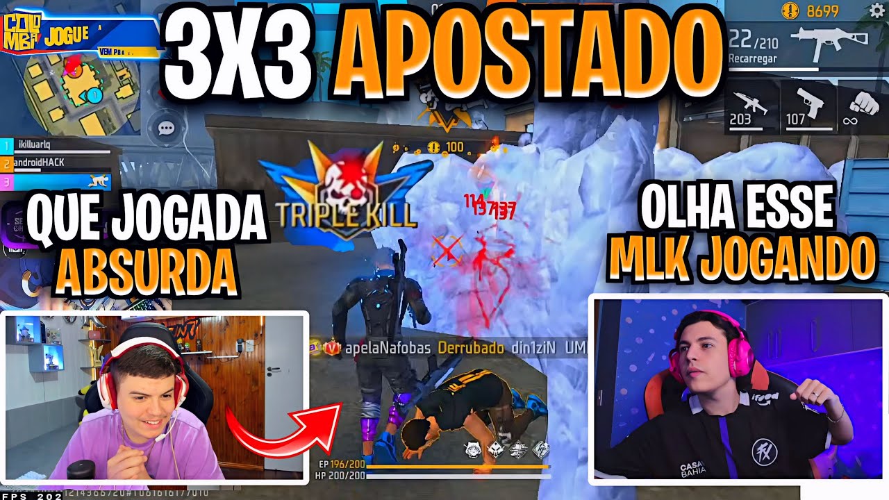 💸 R$300 EM JOGO! PHZIN vs TWO9 FOI ABSURDO DEMAIS! 😳
