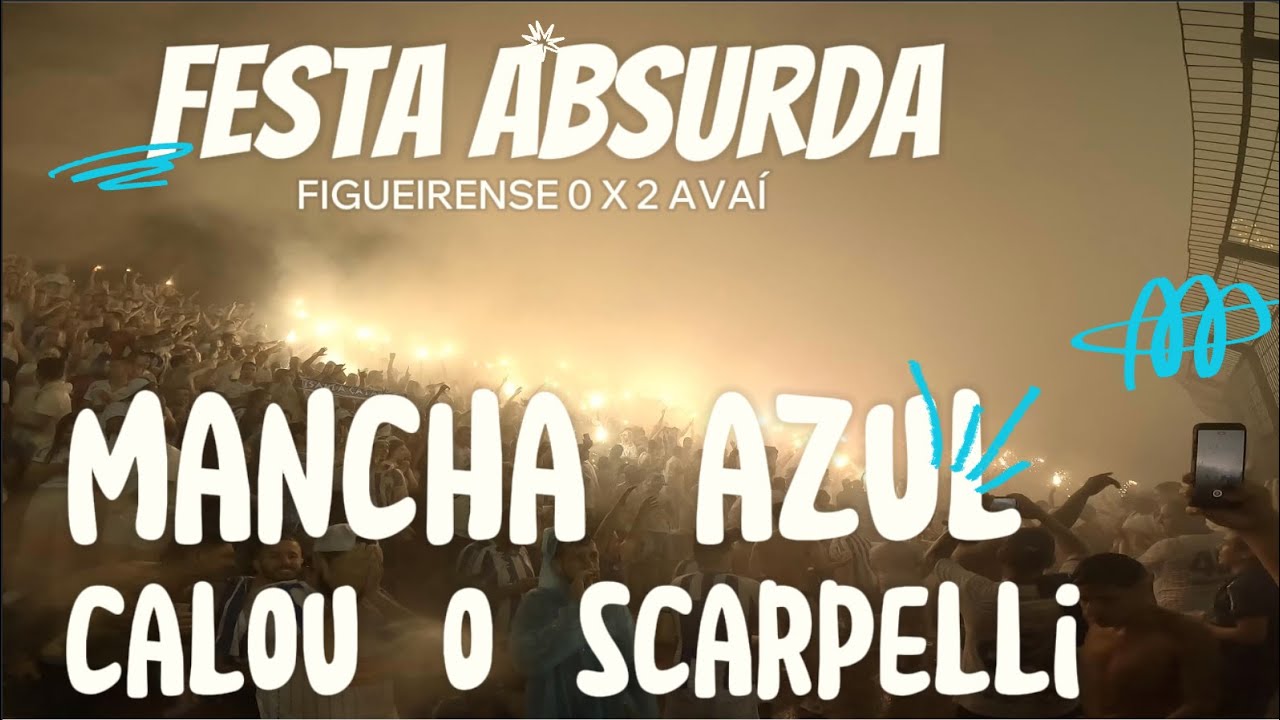 TORCIDA DO AVAÍ CALA O SCARPELLI - Figueirense 0 x 2 AVAÍ