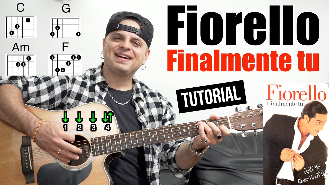 TUTORIAL CHITARRA | Fiorello - Finalmente tu (Sanremo 1995) | Accordi, Testo, Ritmo