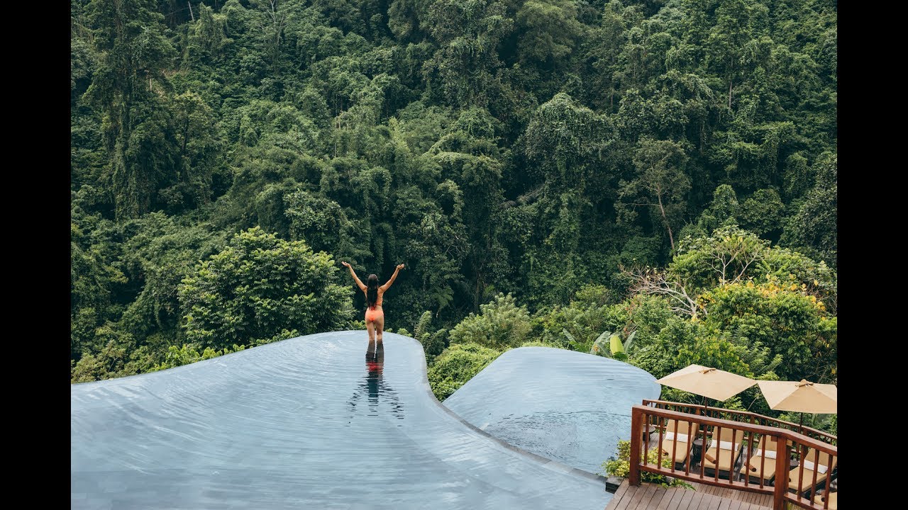 Hanging Gardens of Bali "Pools with the view" by Travel Channel (Full feature)