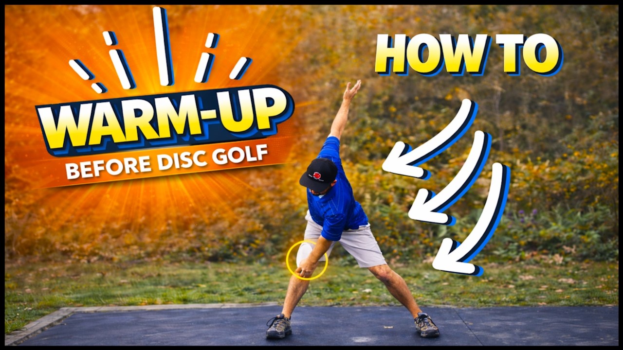 8 Disc Golf STRETCHES to WARM UP!