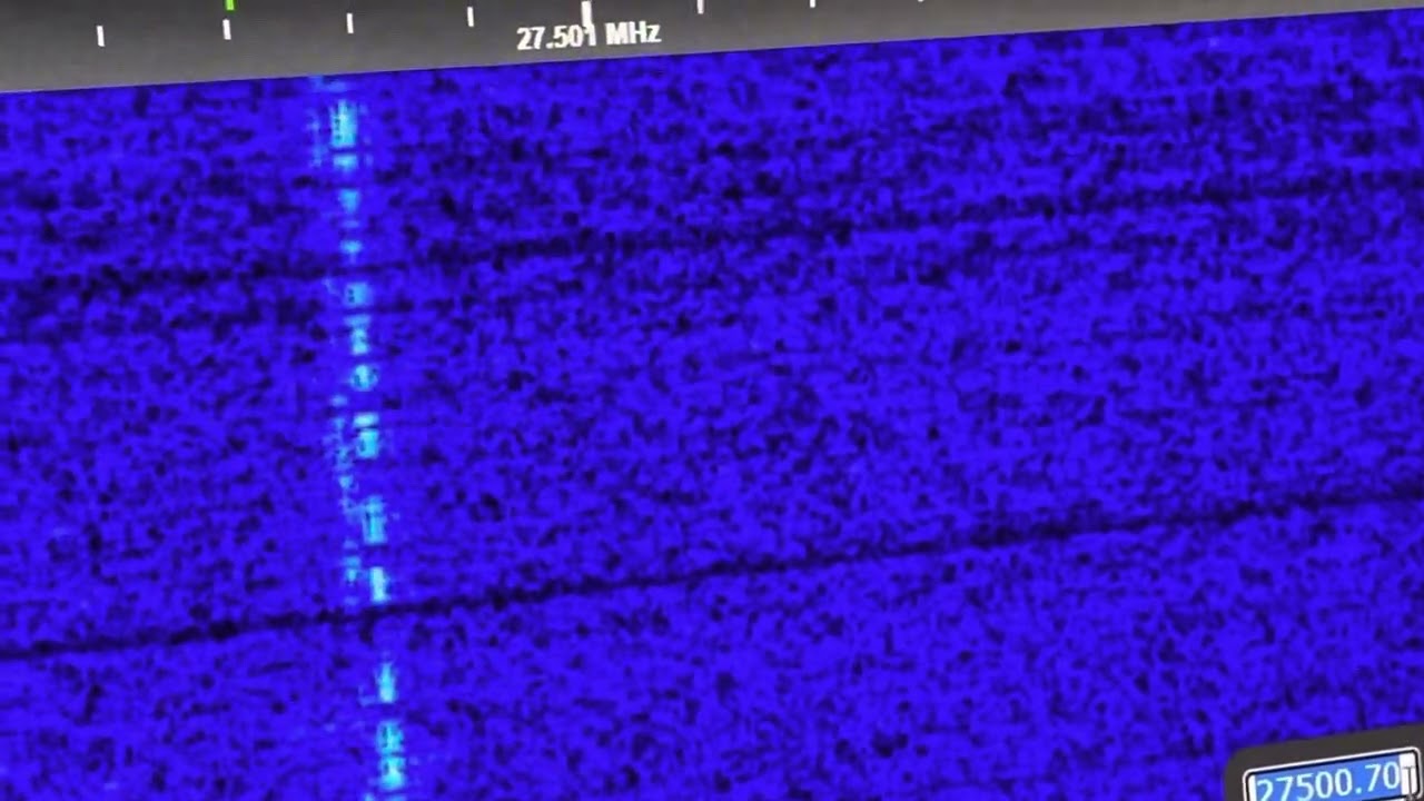 CW On 27.500 MHz 27.500.7 Morse Code On 11 Meters 27MHz Beacon Frequency 27.500 MHz