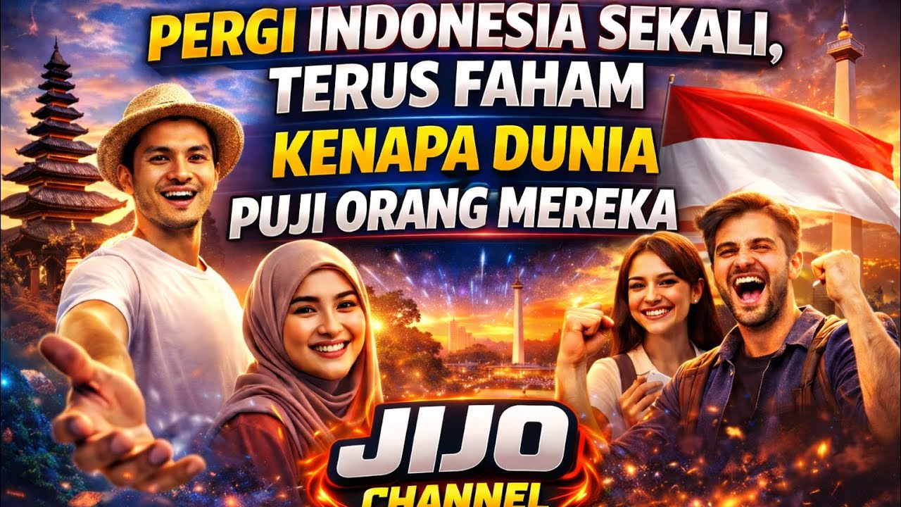 “Pergi Indonesia Sekali, Terus Faham Kenapa Dunia Puji Orang Mereka”