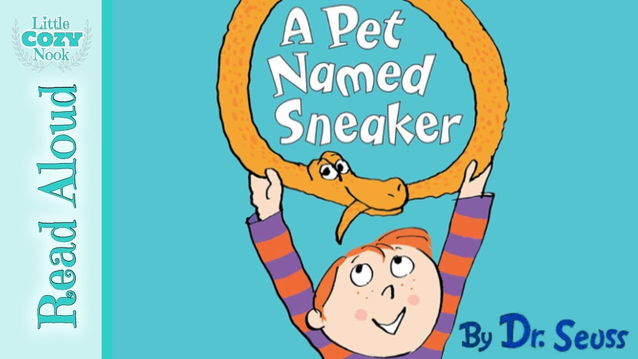 A Pet Named Sneaker | READ ALOUD book for kids |story about pet snakes