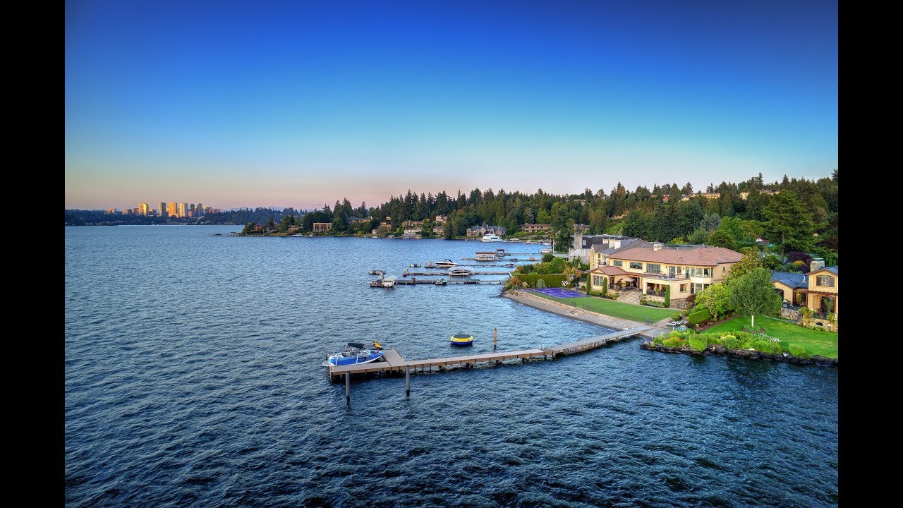 Available for Purchase - The Faben Point Estate, Mercer Island, WA Waterfront