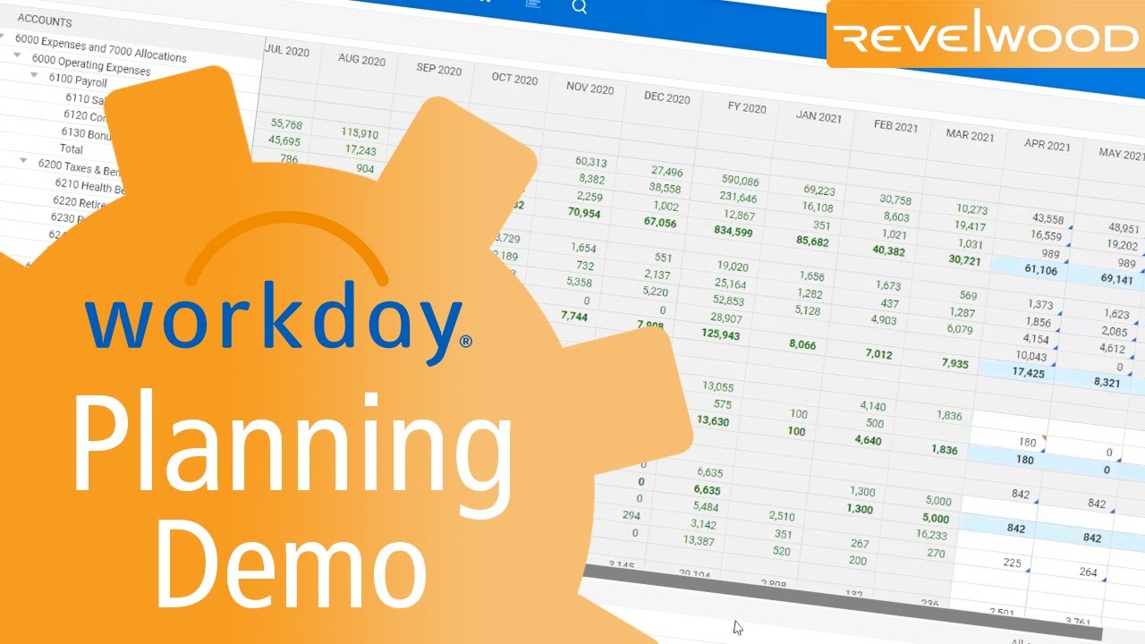 Planning in Workday Adaptive Planning (2021) | Demo by Revelwood