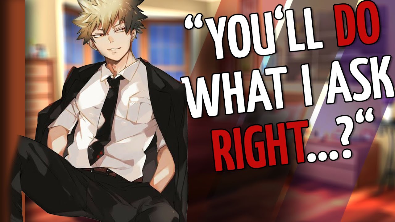 Delinquent Bully Classmate Throws You Onto Bed - Delinquent Bully Boy ASMR Roleplay