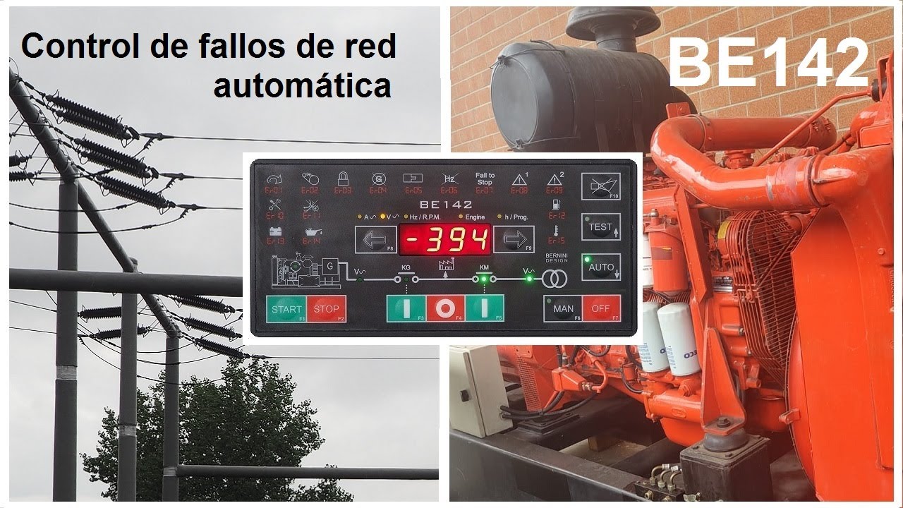 Módulo de control de fallos de red automática AMF