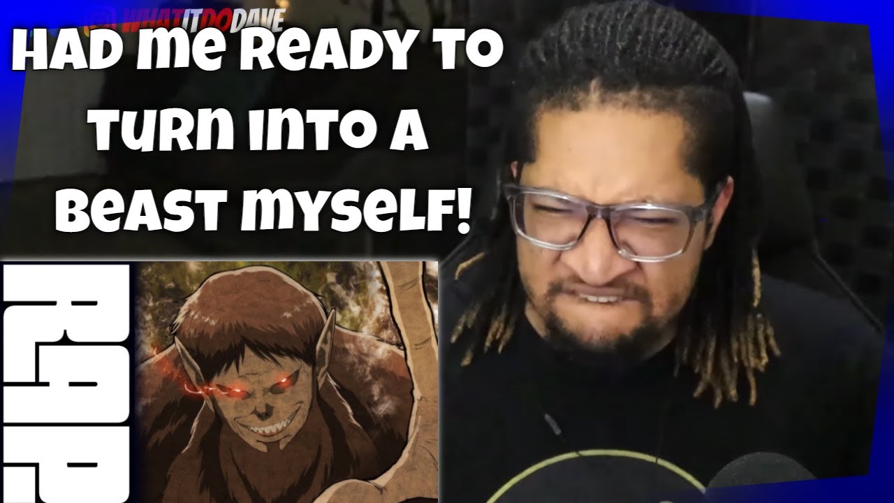 Reaction to Beast Titan Rap | “Monke Bars” | Daddyphatsnaps ft. Ham Sandwich [Attack On Titan AMV]