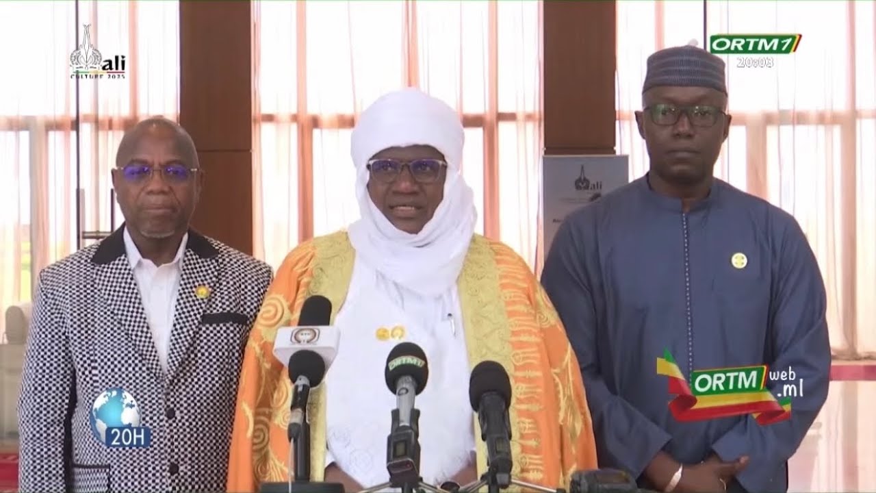 Le Général Assimi GOÏTA reçoit les Présidents des organes législatifs de l’AES au Palais de Koulouba