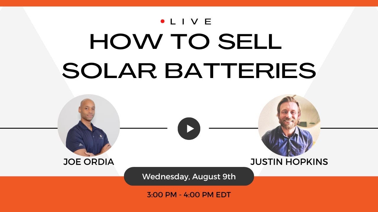 How to Sell Solar Batteries