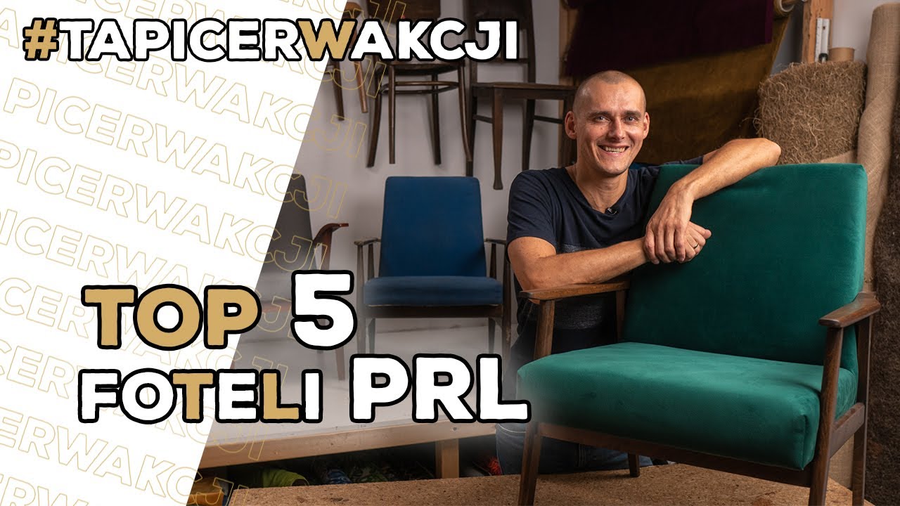 5 kultowych foteli typ PRL - ze śmietnika