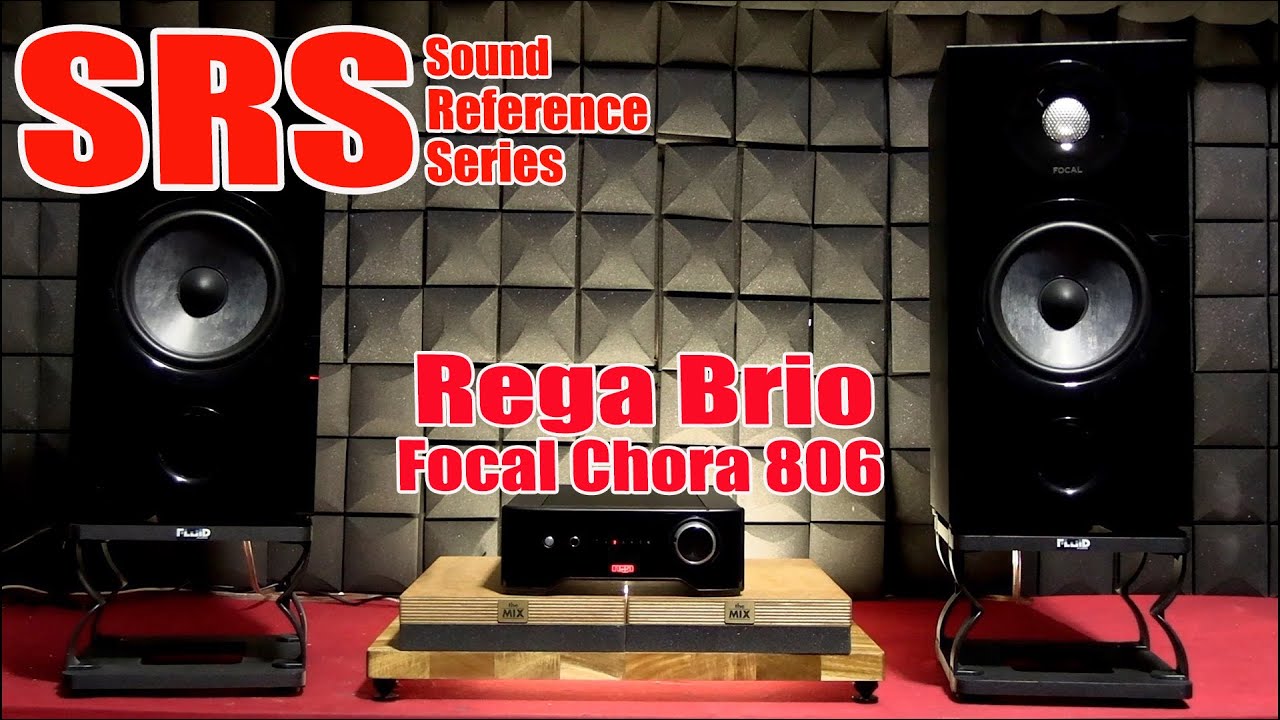 [SRS] FOCAL Chora 806 Bookshelf Speakers / Rega Brio Integrated Stereo Amplifier