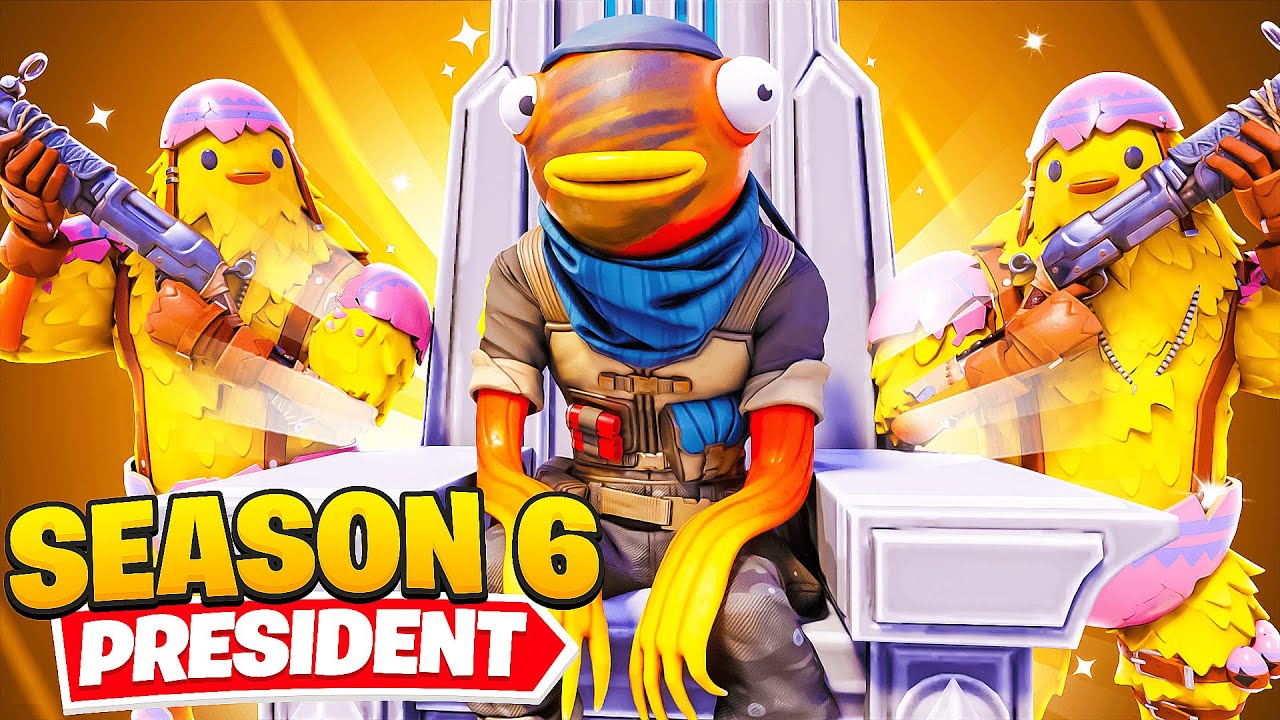 Fortnite but I have to Protect President Fishy...