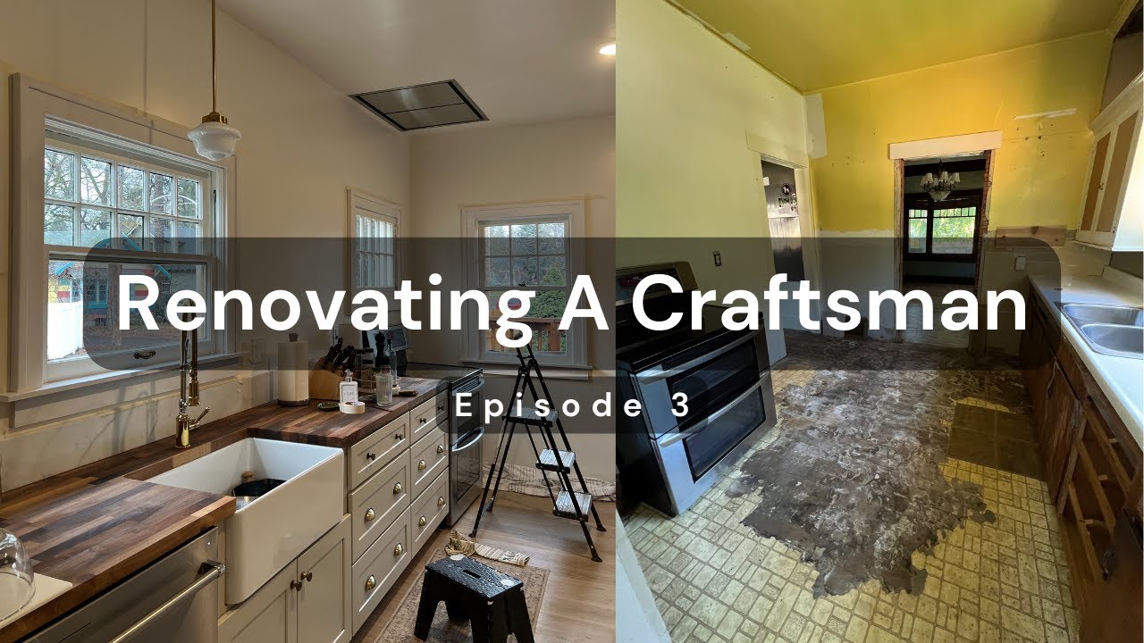 Renovating A Spokane Craftsman  - Part 3 The Kitchen Renovation