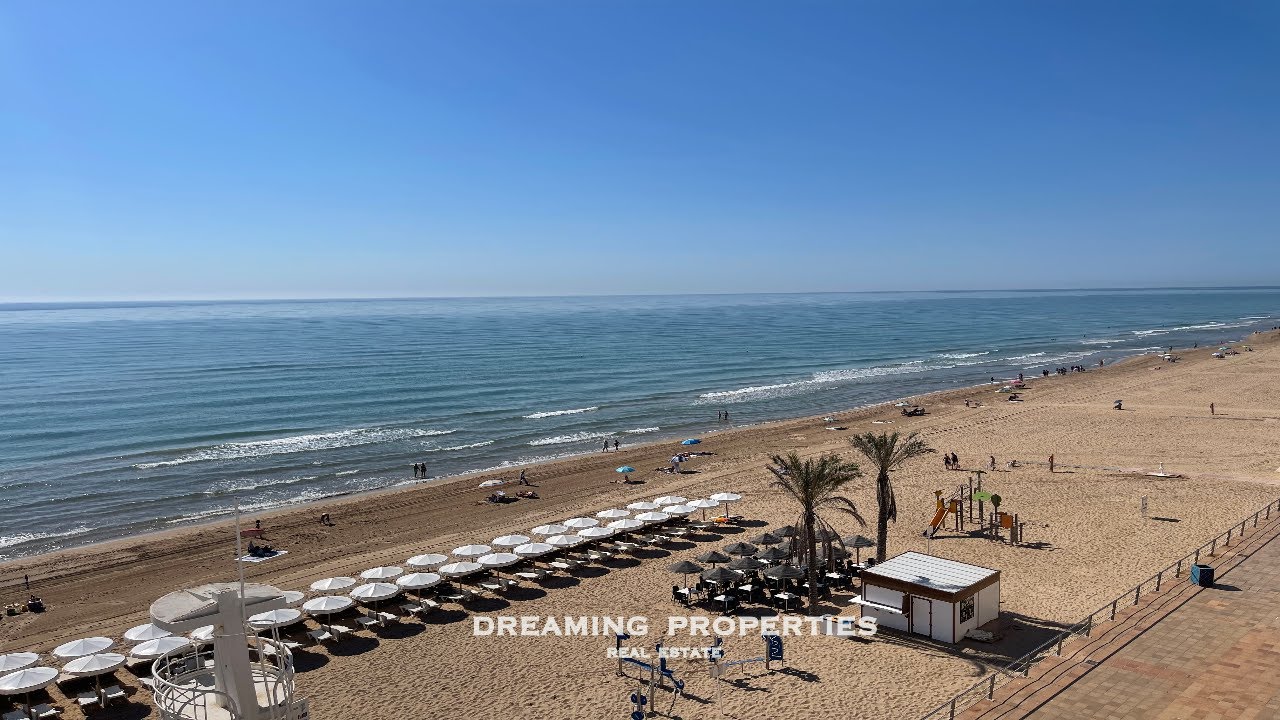 BEACHFRONT APARTMENT IN GUARDAMAR DEL SEGURA #beachfrontproperty #beachproperty #beachfronthomes
