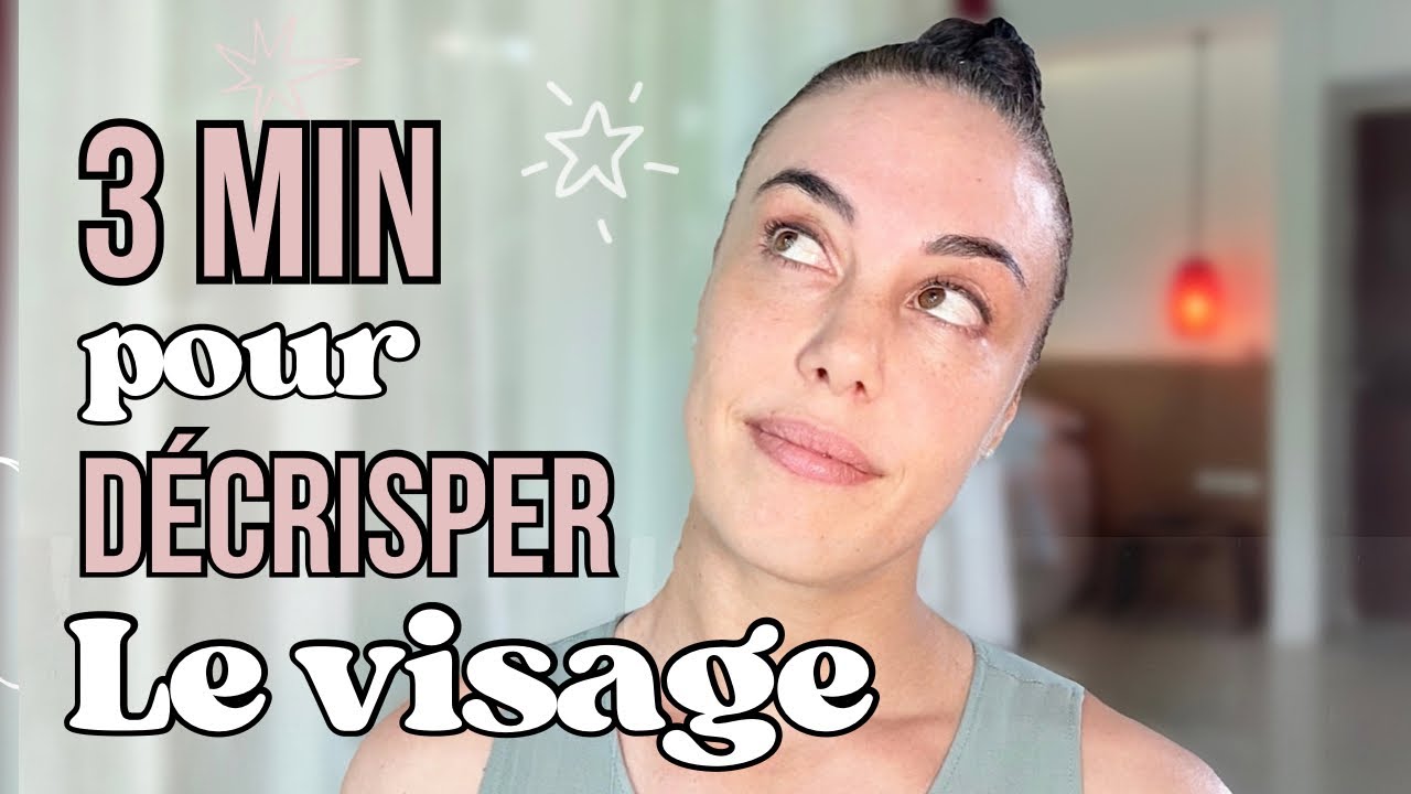 Le secret anti-âge que personne ne vous dit : décrispez votre visage !
