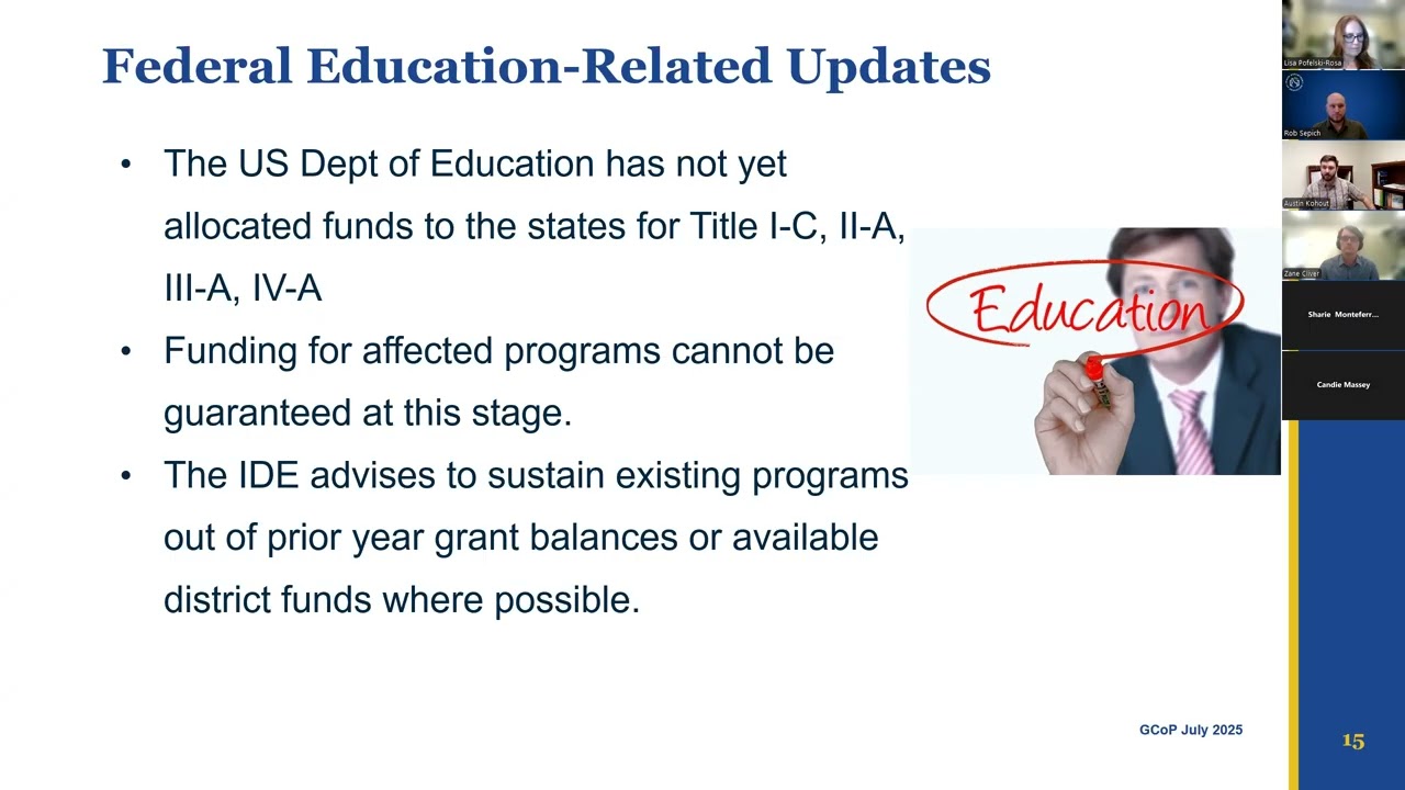 FFGCoP Webinar - July 2025