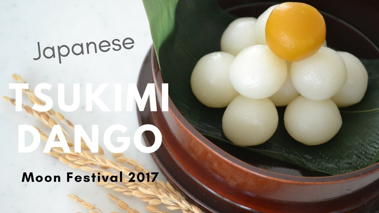 How to make ★Tsukimi Dango★Traditional Rice Dumplings for Moon Festival★月見団子の作り方（EP20）